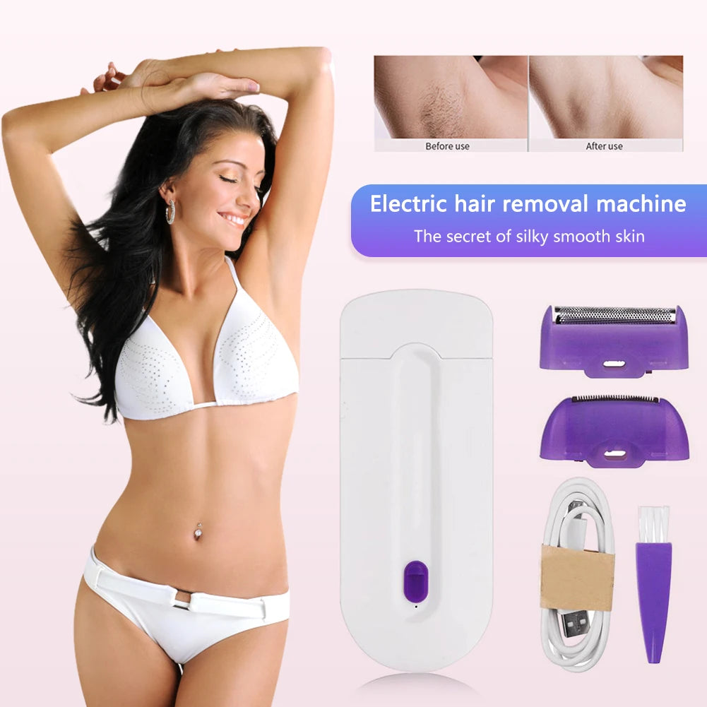 SilkSmooth™ | Painless Facial & Body Hair Remover For Womens.