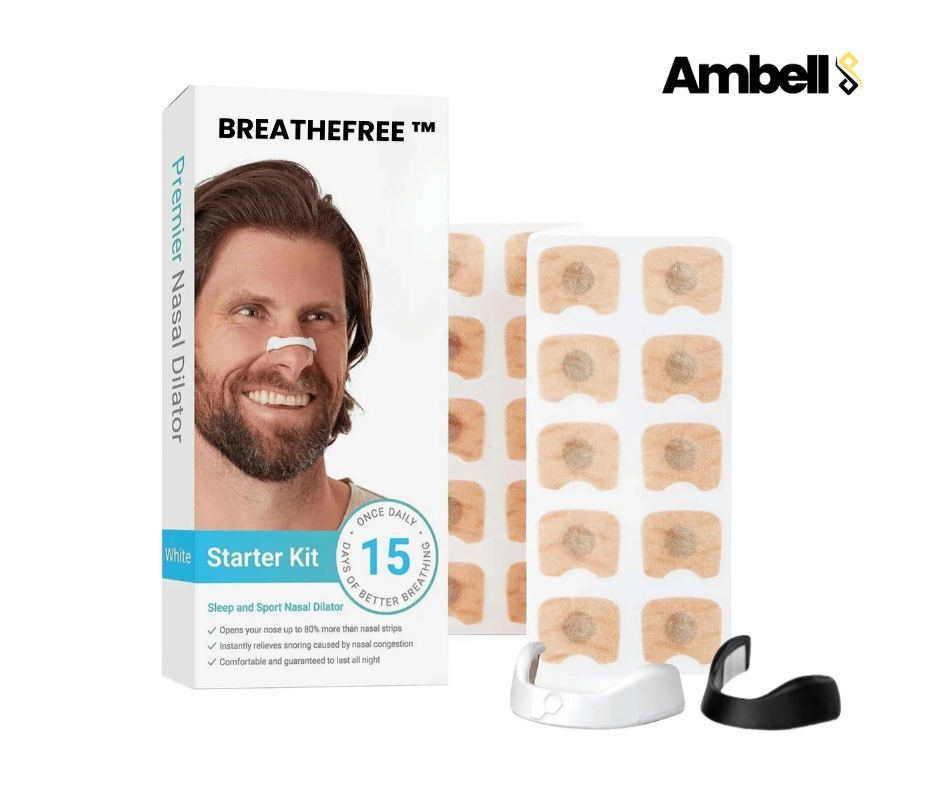 BreatheFree™ | Magnetic Nasal Strips